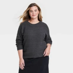 Universal Thread Women's Crewneck Cotton Pullover Sweater - Classic Ribbed Knit 14 Universal Thread Women's Crewneck Cotton Pullover Sweater - Classic Ribbed Knit -Universalthread GUEST 011a268c 810a 49b8 9e41 2e11bdbde90a