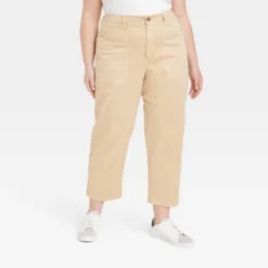 Universal Thread Women's High-Rise Barrel Leg Pants -Universalthread GUEST 0cac59a1 e572 471a aaf4 fba56598d58e