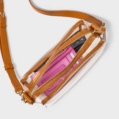 Universal Thread Clear Camera Crossbody Bag with Adjustable Strap 5 Universal Thread Clear Camera Crossbody Bag with Adjustable Strap - Image 3
