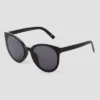 Universal Thread Women's Round Sunglasses - Classic Off Black -Universalthread GUEST 11077cfa a264 4ad9 a90b 959509def0a3