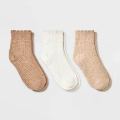 Universal Thread Women's Scallop Edge Ankle Socks - 3pk (Size 4-10) 8 Universal Thread Women's Scallop Edge Ankle Socks - 3pk (Size 4-10) -Universalthread GUEST 12f64e77 217e 457d 8522 44396322d102