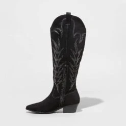 Universal Thread Women's Sommer Stitch Knee-High Western Boots