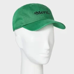 Universal Thread™ Green Merci Embroidered Baseball Hat