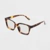 Universal Thread™ Women's Tortoise Print Blue Light Filtering Glasses - Dark Brown Rectangle 1 Universal Thread™ Women's Tortoise Print Blue Light Filtering Glasses - Dark Brown Rectangle -Universalthread GUEST 1644f542 bada 4dc0 bacf baa7fe9a6cc7