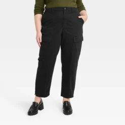 Universal Thread Women's High-Rise Loose Fit Utility Cargo Pants -Universalthread GUEST 19fcfe57 dbc5 4e57 8597 458e11023bfa