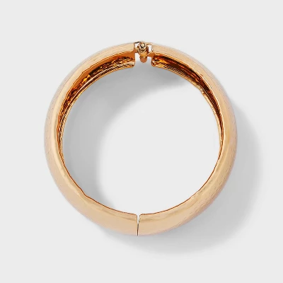 Textured Hinge Bracelet - Universal Thread™ Gold 4 Textured Hinge Bracelet - Universal Thread™ Gold - Image 2