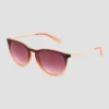 Women's Crystal Round Sunglasses - Universal Thread™ Red -Universalthread GUEST 1dad93a6 4c87 4c1d aeae 110bd4baa7f9