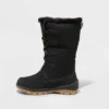 Women's Carla Tall Winter Boots - Universal Thread™ Jet Black