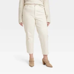 Universal Thread Women's High-Rise 90's Slim Straight Jeans - White -Universalthread GUEST 20c9e8d4 e525 4837 b163 bddaf28a8a5f