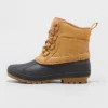 Universal Thread Women's Tiffy Duck Winter Boots - Tan/Black -Universalthread GUEST 25411268 57ed 49ba 9a63 31beab89b59e