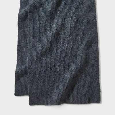 Universal Thread Knit Scarf - Midweight Ribbed Blanket Scarf 4 Universal Thread Knit Scarf - Midweight Ribbed Blanket Scarf - Image 2