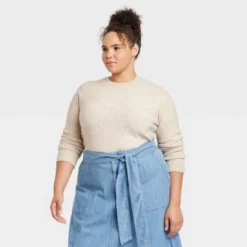 Universal Thread™ Women's Crew Neck Cashmere-Like Pullover Sweater -Universalthread GUEST 3c6bb8cd c5a4 488b 90f6 4045158e8576