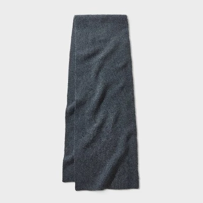 Universal Thread Knit Scarf - Midweight Ribbed Blanket Scarf 3 Universal Thread Knit Scarf - Midweight Ribbed Blanket Scarf