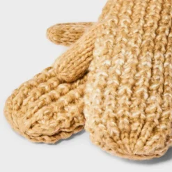 Universal Thread™ Ombre Mittens - Warm Textured Knit