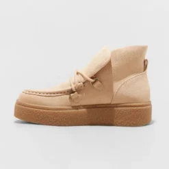 Universal Thread Women's Amara Winter Boots - Tan Platform Ankle Boots