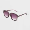 Universal Thread Women's Shiny Square Sunglasses - Purple -Universalthread GUEST 451e2197 6584 4ee5 8f64 b224912ef028