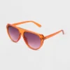 Universal Thread™ Women's Flat Top Cateye Sunglasses in Amber -Universalthread GUEST 52135162 9679 4e01 a115 3e6e275d6f77