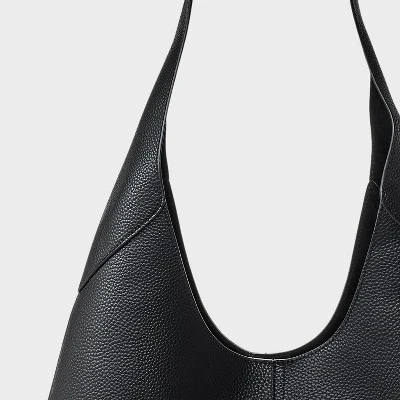 Universal Thread™ Oversized Slouchy Shoulder Bag - Black 6 Universal Thread™ Oversized Slouchy Shoulder Bag - Black - Image 4