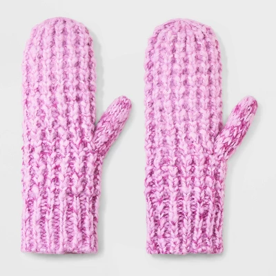 Universal Thread™ Ombre Mittens - Warm Textured Knit 5 Universal Thread™ Ombre Mittens - Warm Textured Knit - Image 3