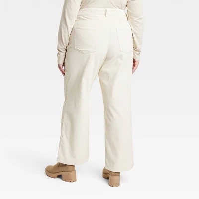 Universal Thread Women's High-Rise Corduroy Wide Leg Jeans 3 Universal Thread Women's High-Rise Corduroy Wide Leg Jeans