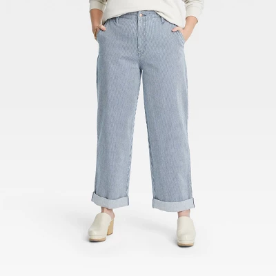 Universal Thread Women's High-Rise Straight Jeans - Ankle Length 5 Universal Thread Women's High-Rise Straight Jeans - Ankle Length - Image 3