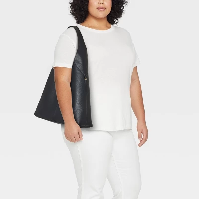 Universal Thread™ Oversized Slouchy Shoulder Bag - Black 3 Universal Thread™ Oversized Slouchy Shoulder Bag - Black