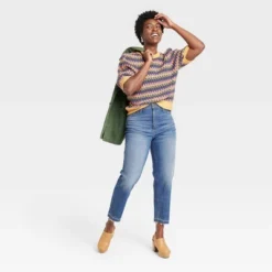 Universal Thread™ Women's High-Rise Vintage Straight Jeans in Indigo -Universalthread GUEST 63c1317b ffc7 4e61 bc06 a5c59ad2ca26