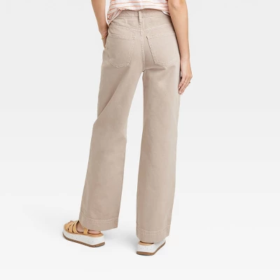 Women's High-Rise Wide Leg Jeans - Universal Thread™ 3 Women's High-Rise Wide Leg Jeans - Universal Thread™