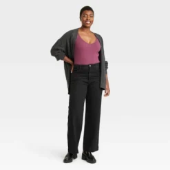 Women's High-Rise Wide Leg Jeans - Universal Thread™ Black 11 Women's High-Rise Wide Leg Jeans - Universal Thread™ Black -Universalthread GUEST 6e0d00d5 a714 418b 9ae7 a5c8e35215a3