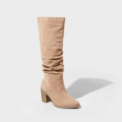 Universal Thread™ Women's Harlan Knee-High Dress Boots - Taupe -Universalthread GUEST 735fcc4d 74f4 437d 8c94 8f7ee6e78e3b