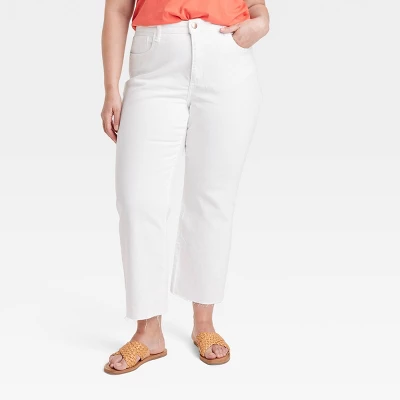 Universal Thread™ Women's High-Rise Bootcut Jeans - White 8 Universal Thread™ Women's High-Rise Bootcut Jeans - White - Image 6