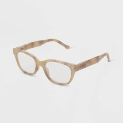 Universal Thread™ Women's Surf Shade Blue Light Filtering Reading Glasses - Dark Off-White