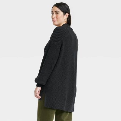 Universal Thread™ Women's Textured Open-Front Cardigan with High-Low Hem 3 Universal Thread™ Women's Textured Open-Front Cardigan with High-Low Hem