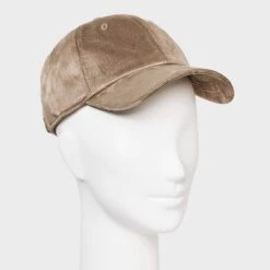 Universal Thread™ Faux Suede Baseball Hat in Solid Brown