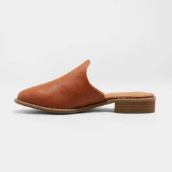 Universal Thread Women's Maura Mule Flats - Sable Brown