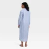Universal Thread Women's Long Sleeve Cinch Waist Maxi Shirtdress