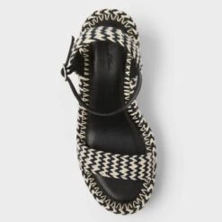 Universal Thread Women's Madeline Woven Platform Sandal Heels with Memory Foam -Universalthread GUEST 84b782d6 fedd 414f a831 8ccfe3485a6f