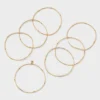 Universal Thread™ 7-Piece Gold-Tone Tube Stretch Bracelet Set -Universalthread GUEST 8796cfb8 9dc9 4205 b6e0 31aa666d34fb