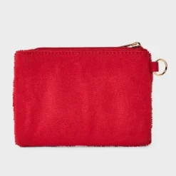 Universal Thread Red & White "Game Day" Beaded Pouch -Universalthread GUEST 89356f8a 4efa 424c 984b 50b4c3151526