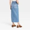 Universal Thread™ Women's High-Rise Denim Maxi Skirt - Medium Wash