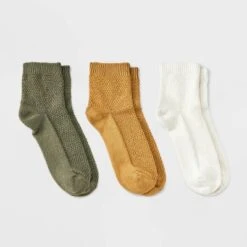 Universal Thread Women's Textured Stitch Ankle Socks, 3-Pack 9 Universal Thread Women's Textured Stitch Ankle Socks, 3-Pack -Universalthread GUEST 8e9a21f0 6dff 4127 adea 23b978f3eba9