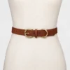 Universal Thread Women's Double Harness Metal Loop Belt - Cognac -Universalthread GUEST 93af415d 4918 49e4 b3ac 683f99f6a28a
