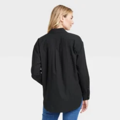 Universal Thread™ Women's Long Sleeve Oversized Button-Down Shirt