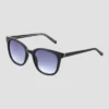 Universal Thread Women's Square Sunglasses - Shatter-Resistant Black Frames