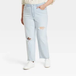 Universal Thread Women's High-Rise 90's Distressed Straight Jeans 8 Universal Thread Women's High-Rise 90's Distressed Straight Jeans -Universalthread GUEST a4ee42ad 40de 4600 a6e6 2d0670d5e98e