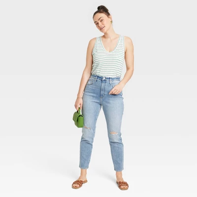 Universal Thread Women's High-Rise '90s Slim Leg Jeans 7 Universal Thread Women's High-Rise '90s Slim Leg Jeans - Image 5