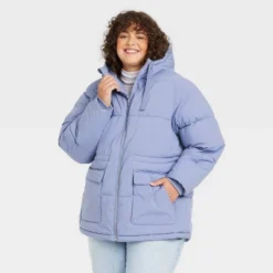 Universal Thread Women's Quilted Puffer Jacket with Hood -Universalthread GUEST b2c24ea3 a8f7 4d36 b8bf df8295a4807e