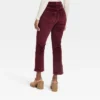 Universal Thread Women's High-Rise Corduroy Bootcut Jeans - Burgundy -Universalthread GUEST c401e1e1 478d 41cf 8068 8830e2bf437f