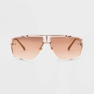 Universal Thread™ Women's Tortoise Print Metal Aviator Sunglasses 5 Universal Thread™ Women's Tortoise Print Metal Aviator Sunglasses - Image 3