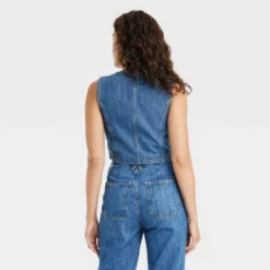 Universal Thread™ Women's Classic Blue Denim Vest